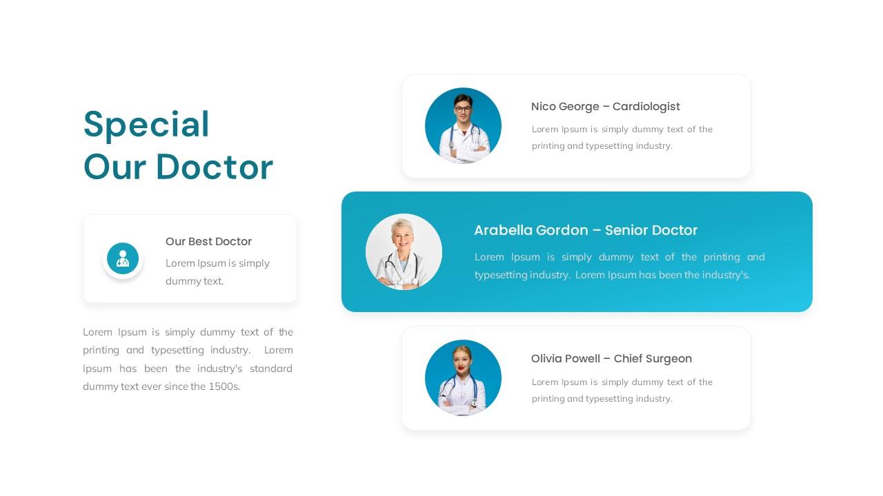 Healthcare Presentation Template GSL