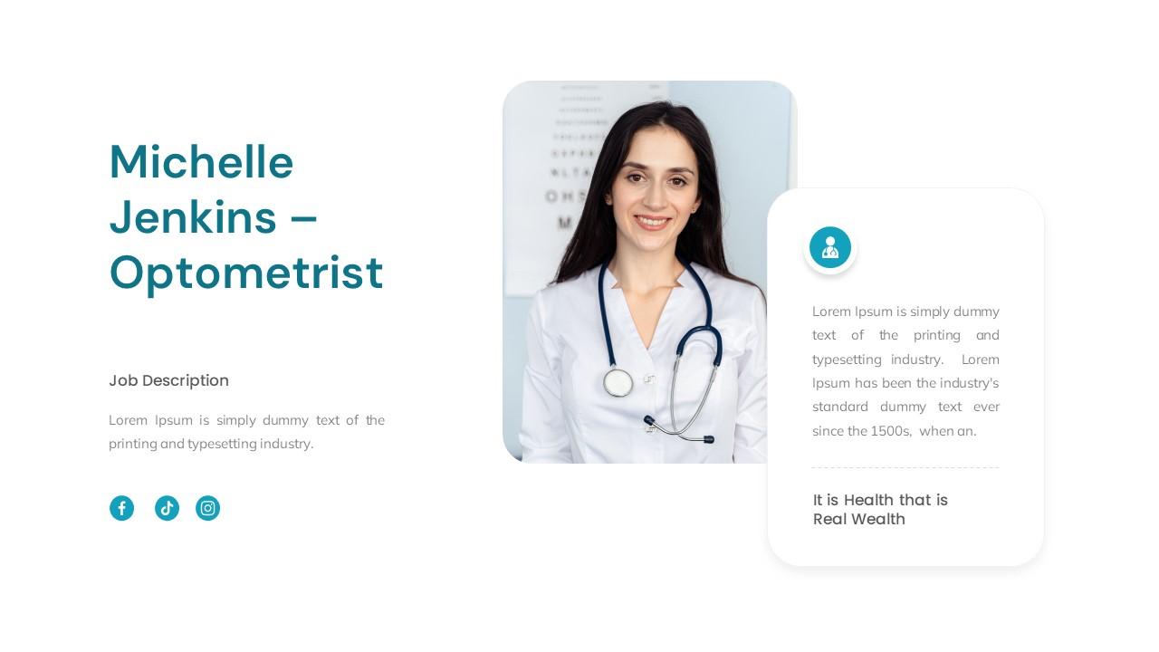 Healthcare Presentation Template GSL