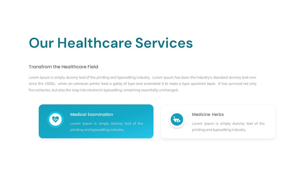 Healthcare Presentation Template GSL