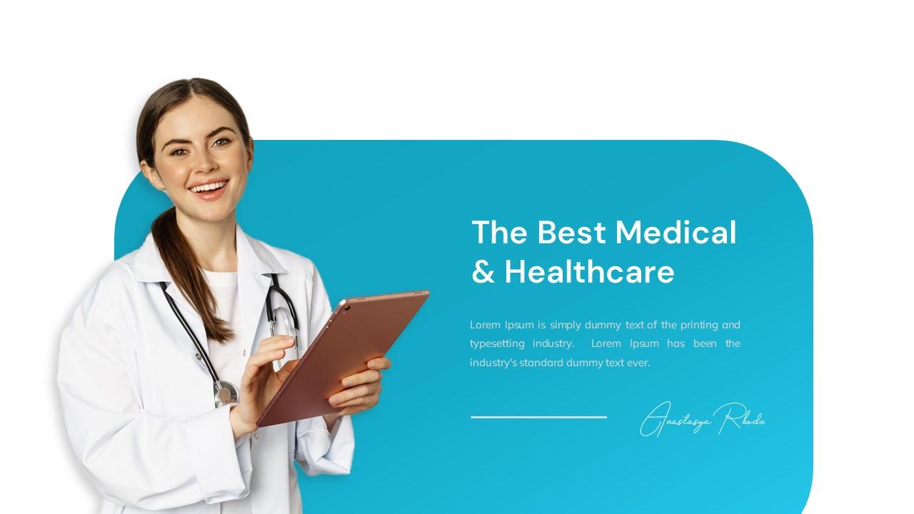 Healthcare Presentation Template GSL