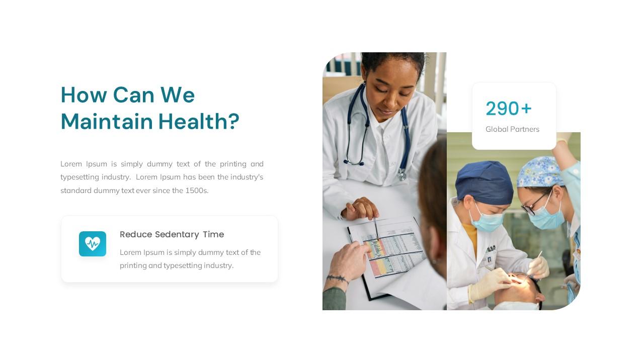 Healthcare Presentation Template GSL