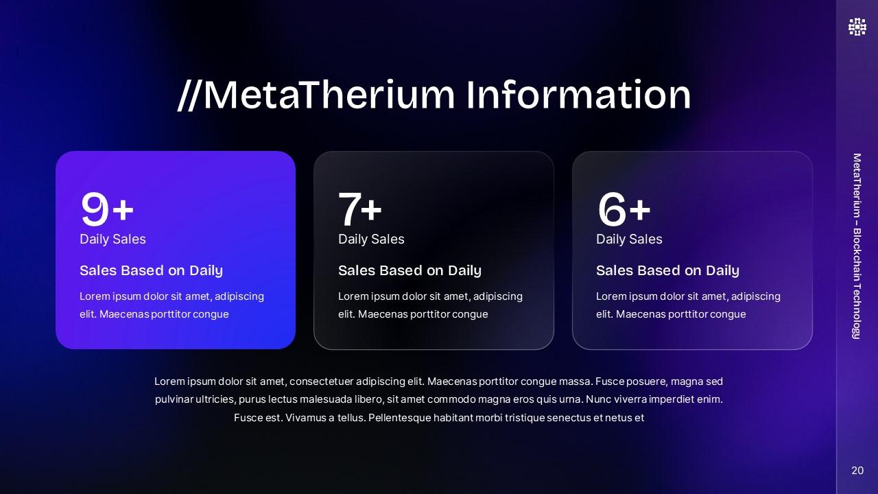 MetaTherium Blockchain Presentation PPTX