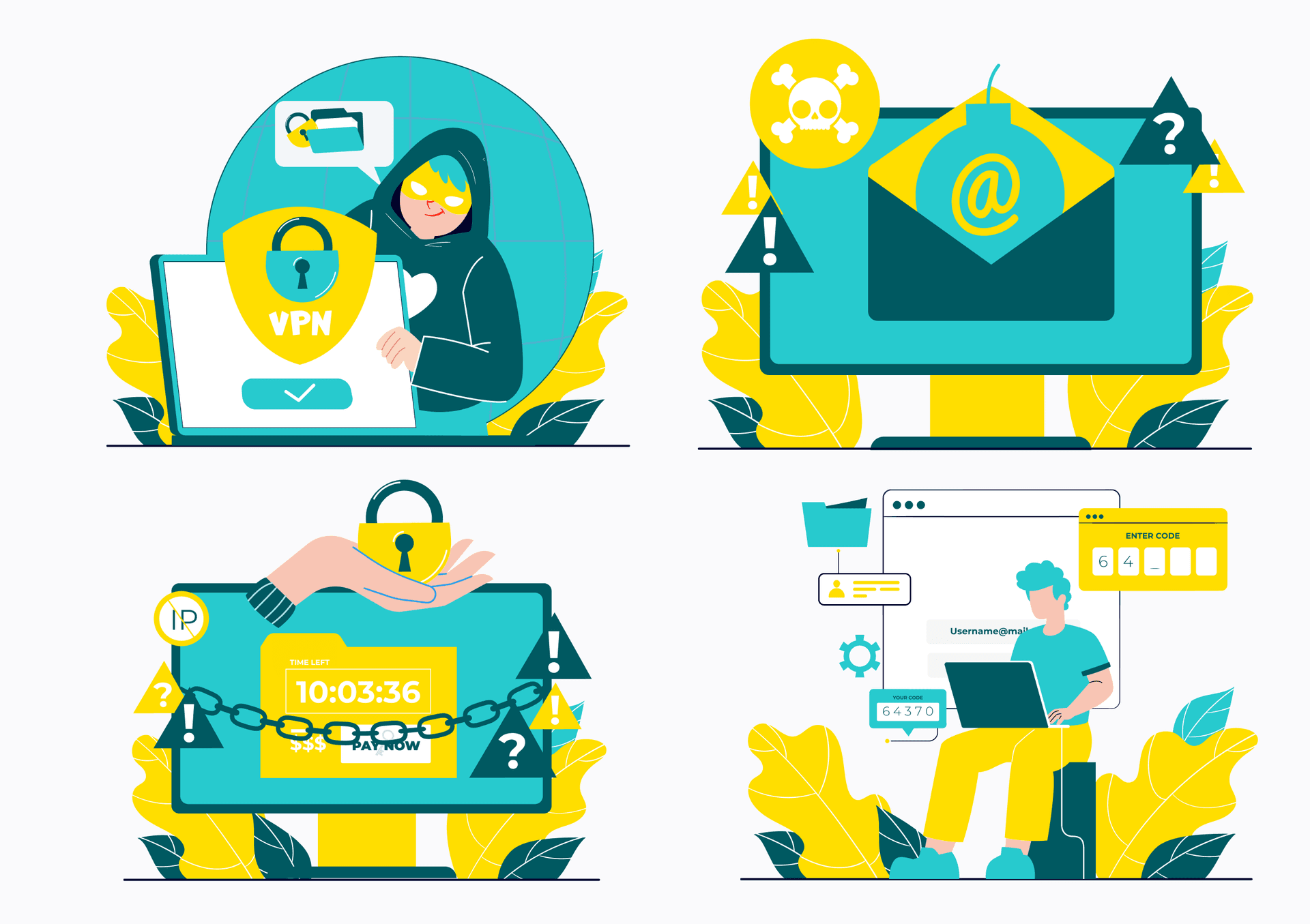 Cyber Security Illustration