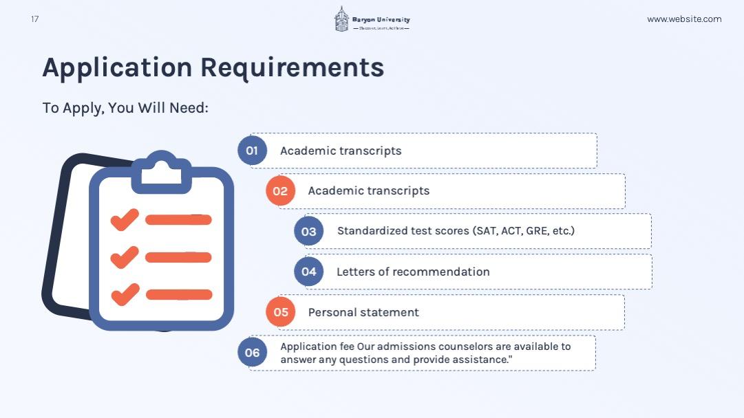 Baryon University Education PPTX