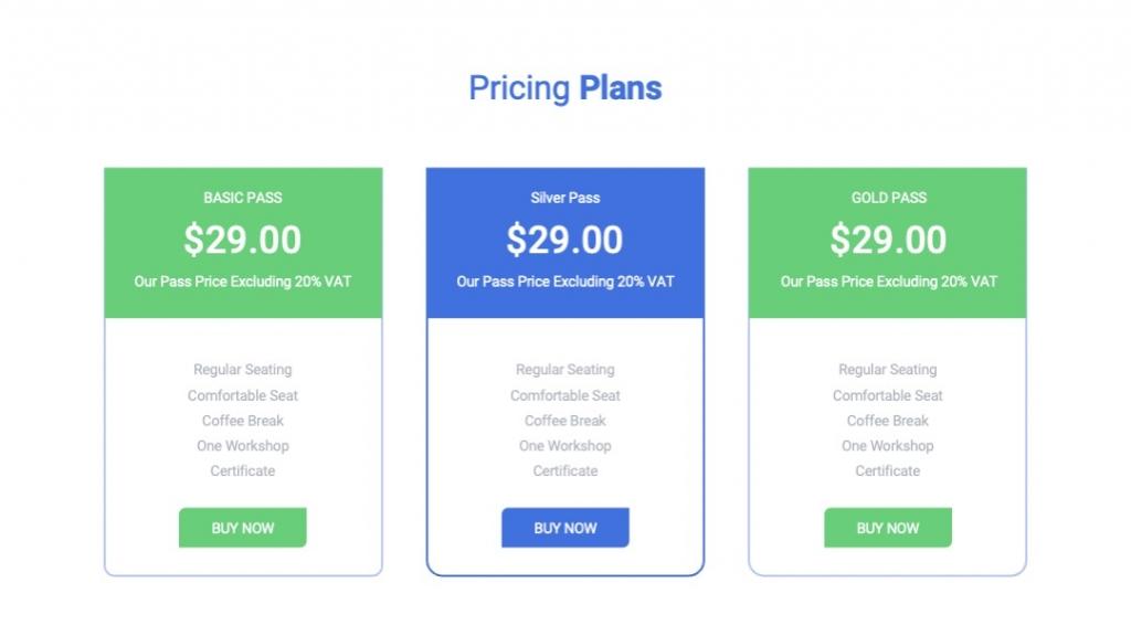 PicePro-Pricing Plans PowerPoint Template