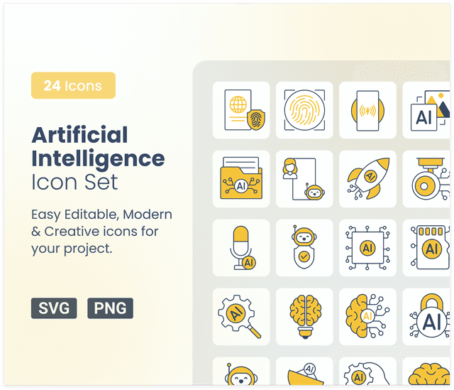 Artifical Intelligence icons