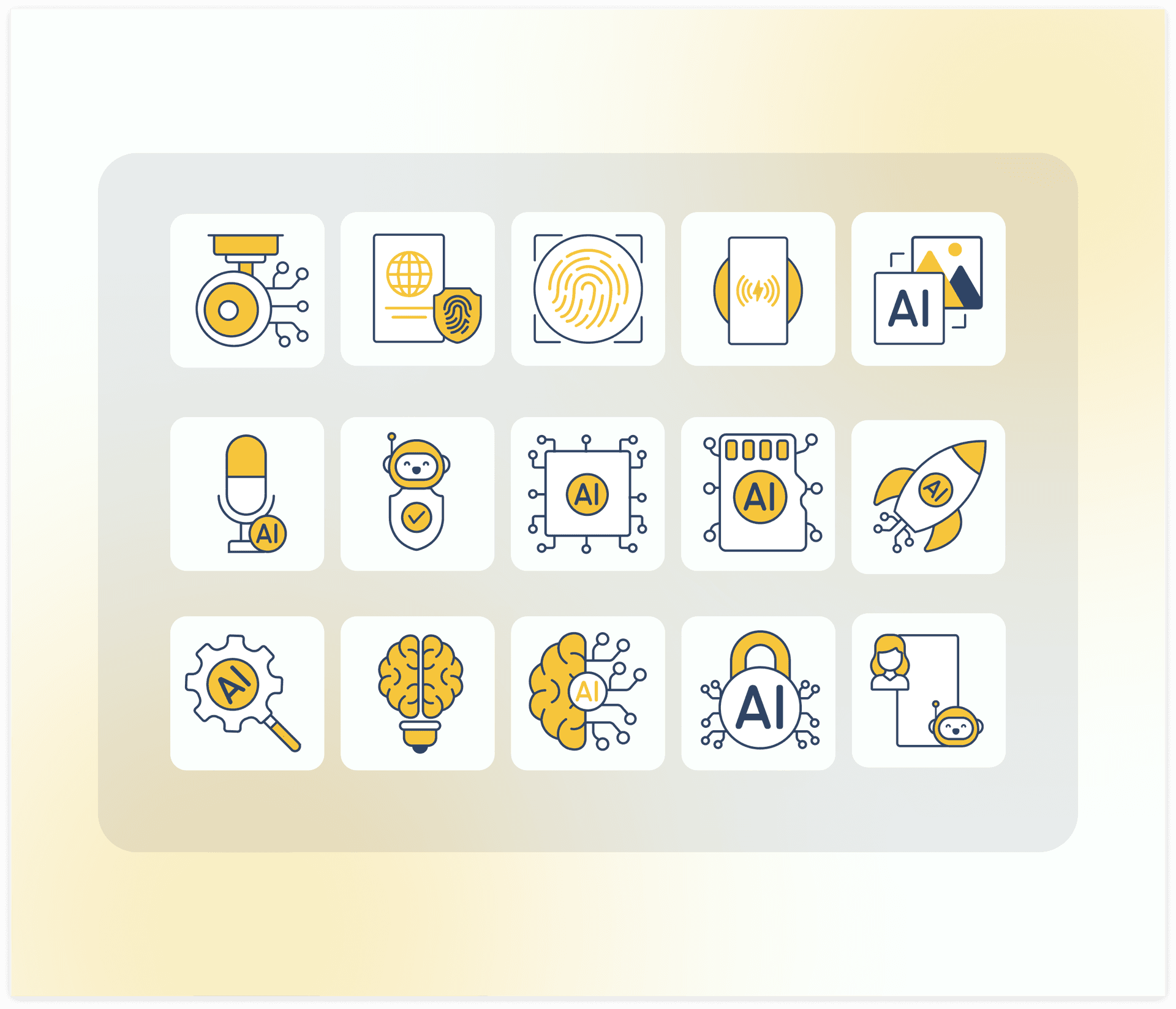 Artifical Intelligence icons