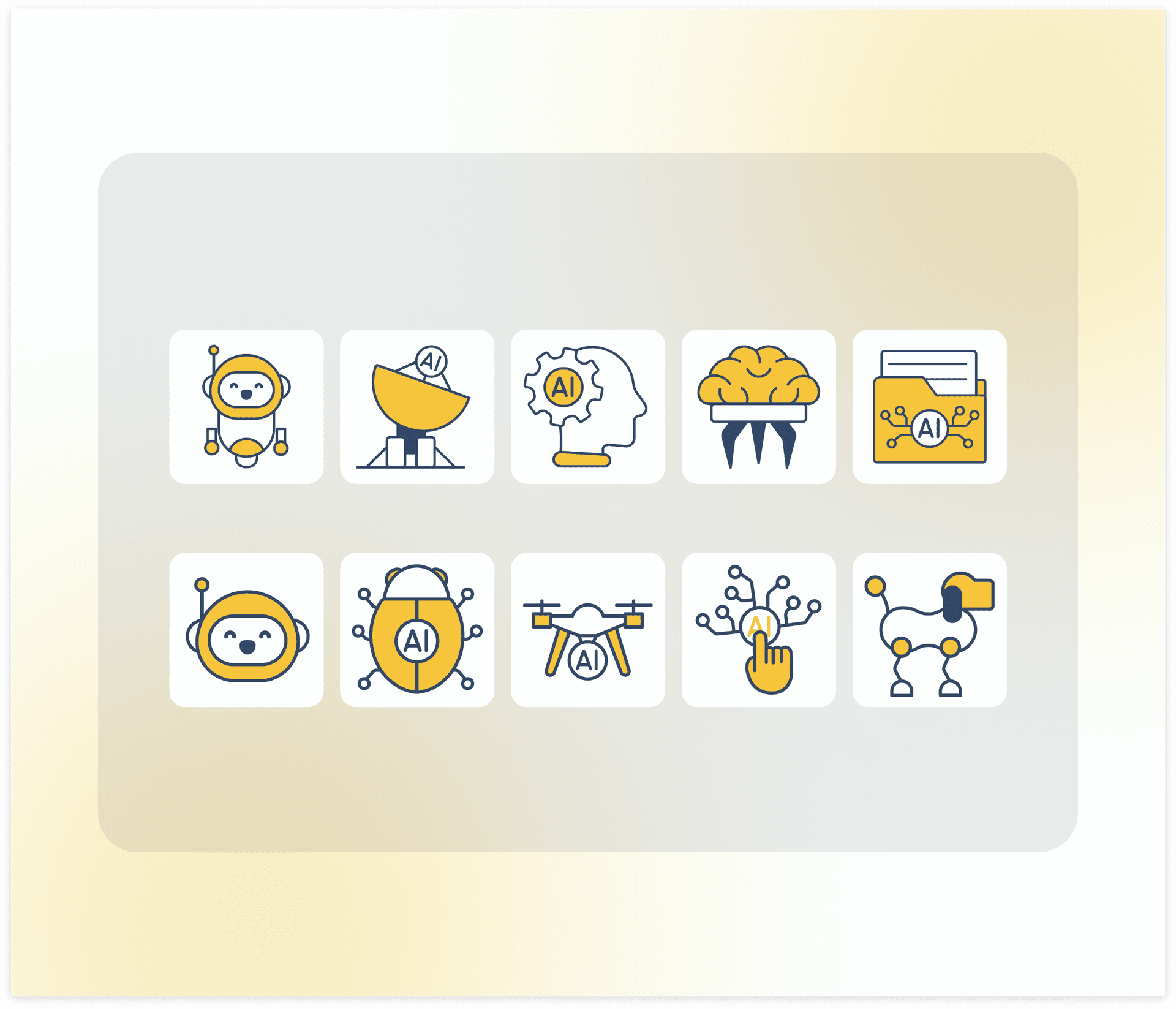 Artifical Intelligence icons