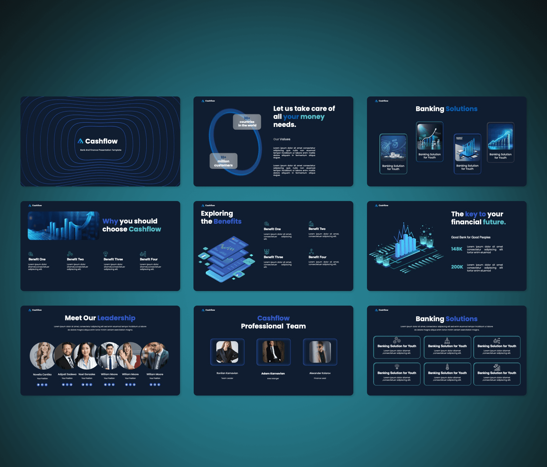 Cashflow- PowerPoint Presentation Template