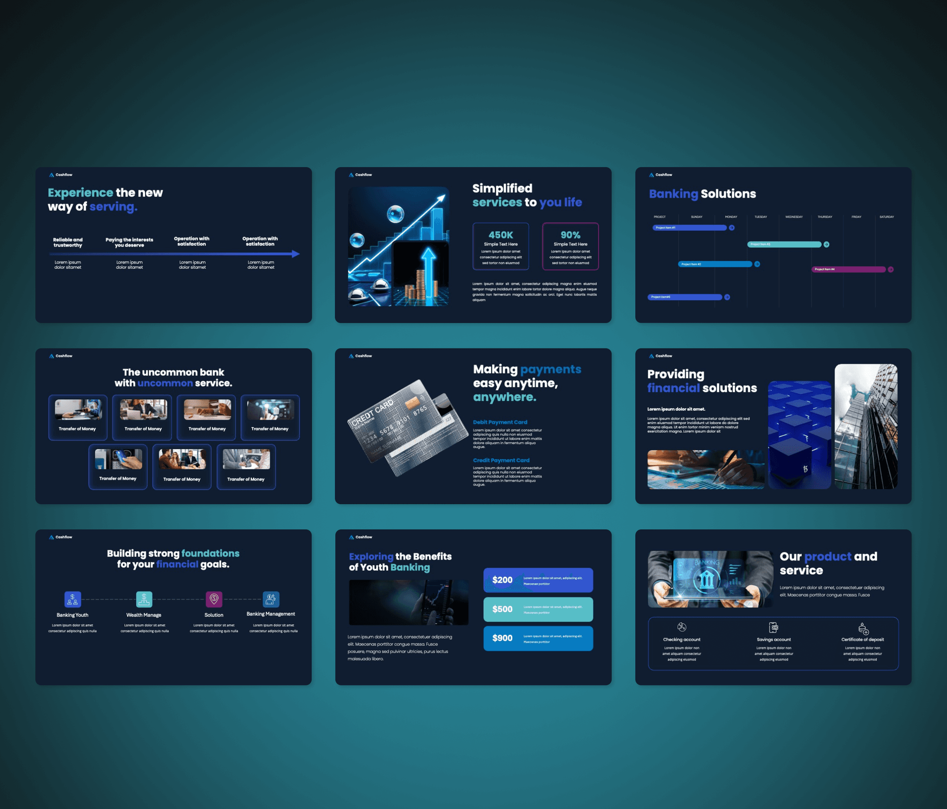 Cashflow- PowerPoint Presentation Template