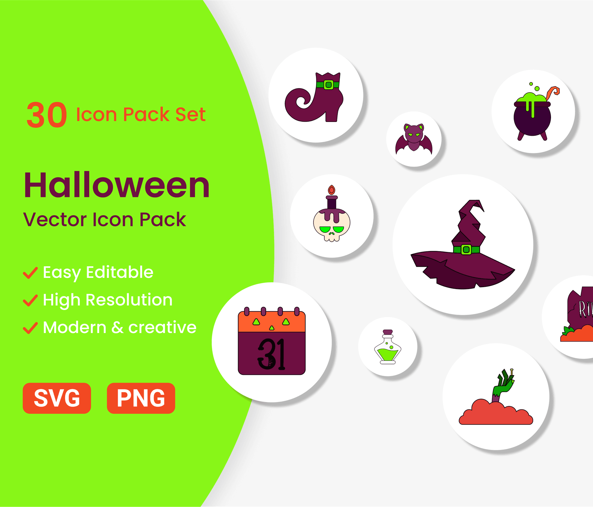 Halloween Icon Set