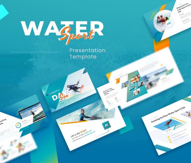 Daysea – Water Sport Presentation Google Slides Template