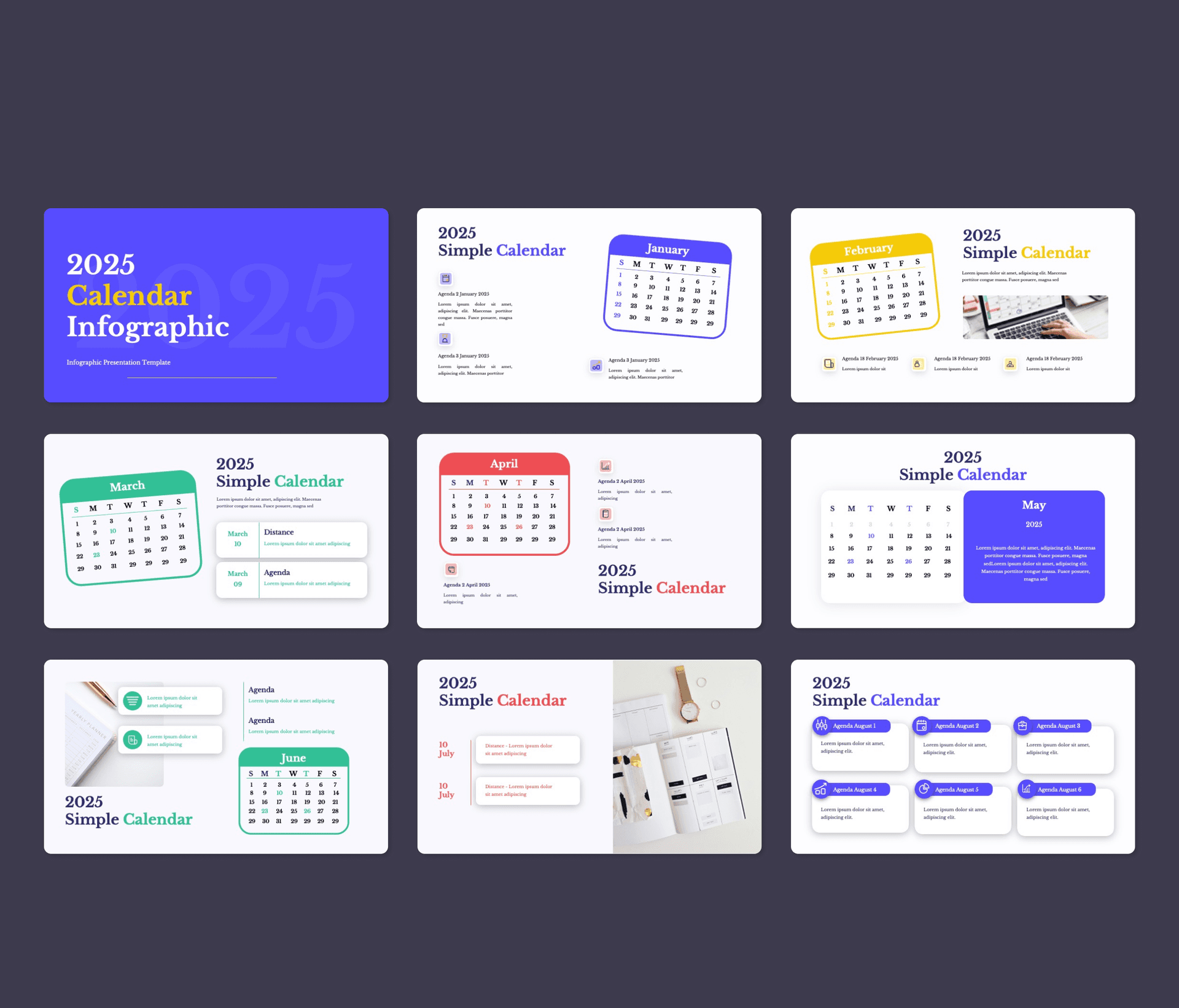 Calendar-Powerpoint Presentation Template