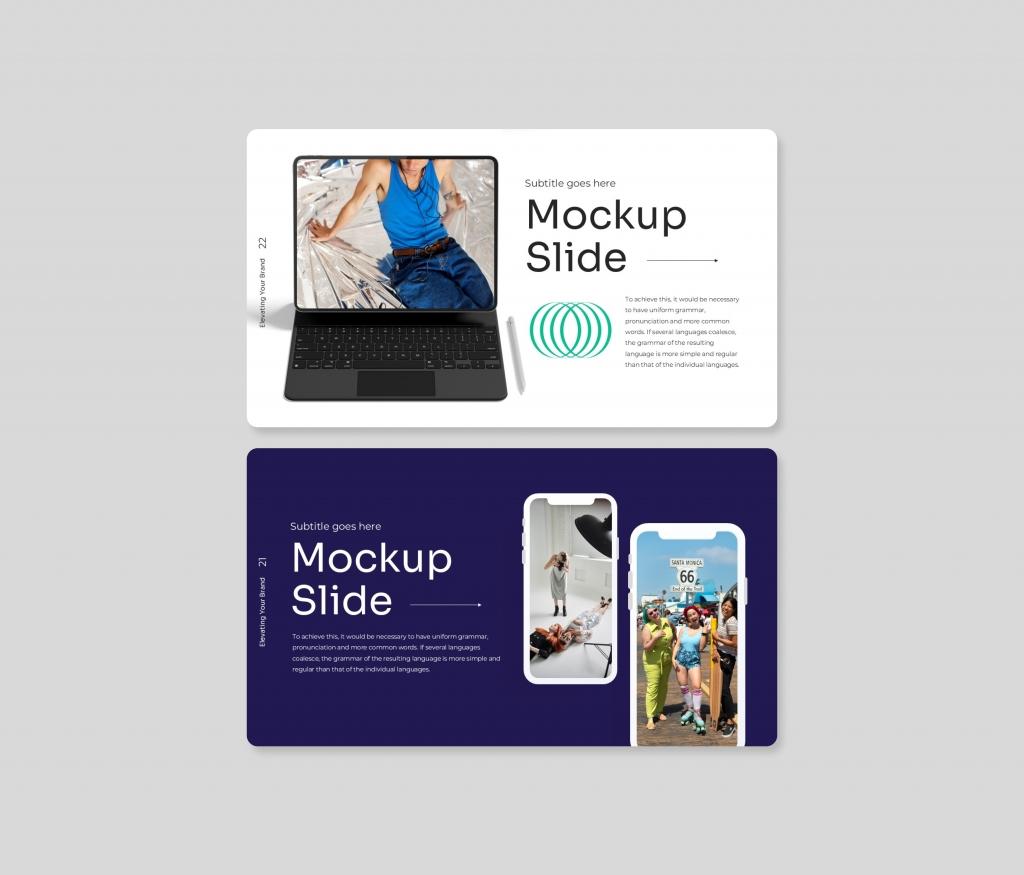 Elevating Your Brand PowerPoint Presentation Template