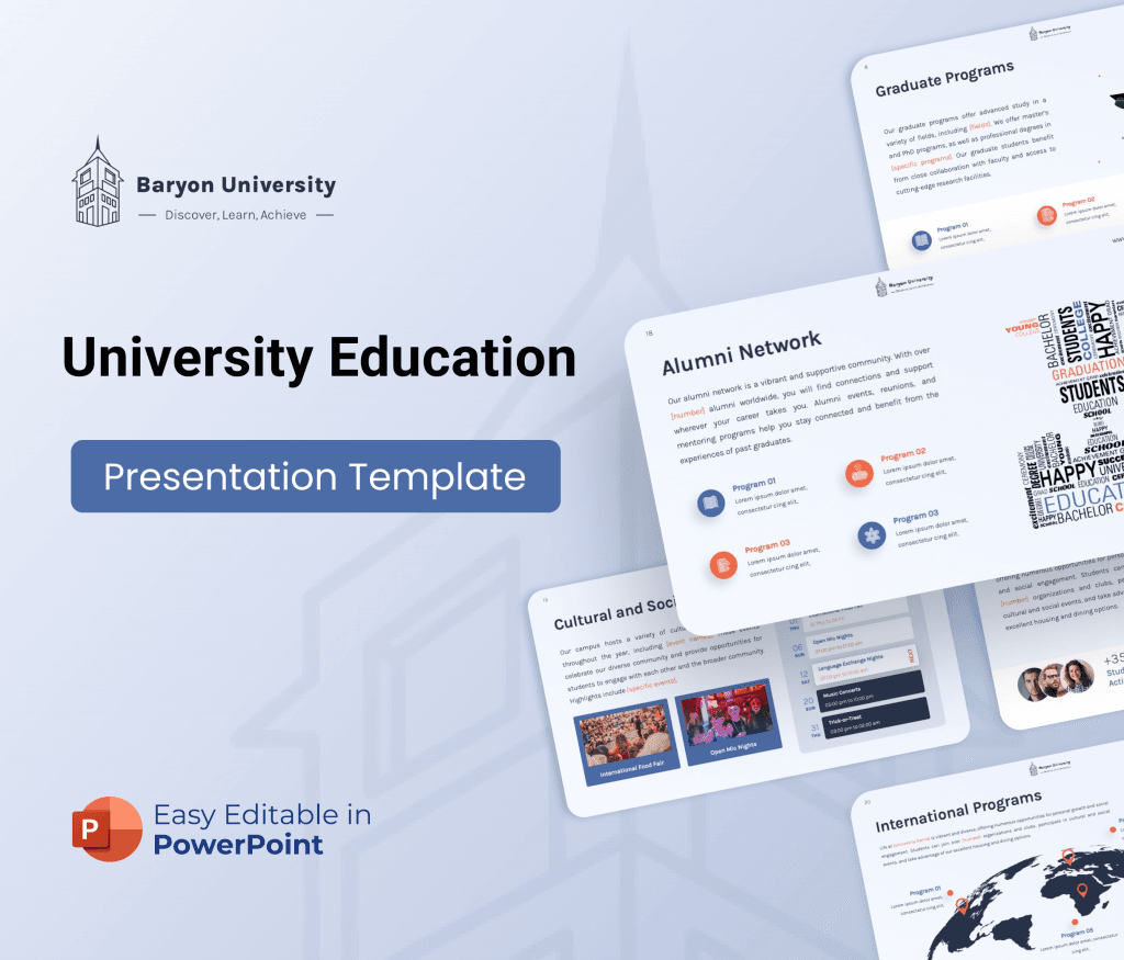 University Education - PowerPoint Presentation Template