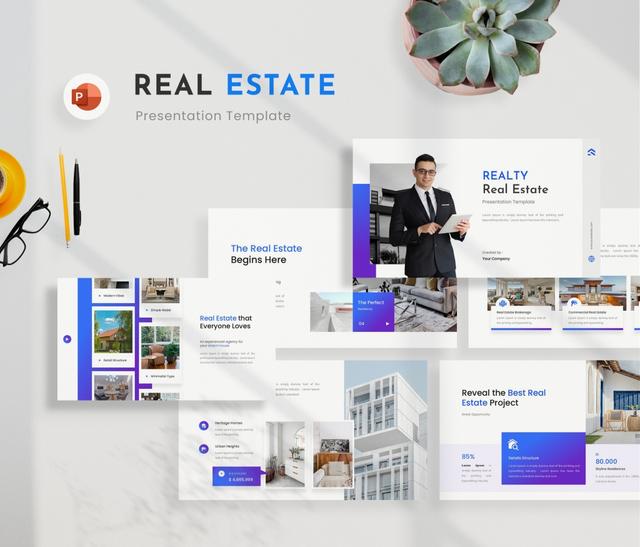 Realty- Real Estate PowerPoint Presentation Template