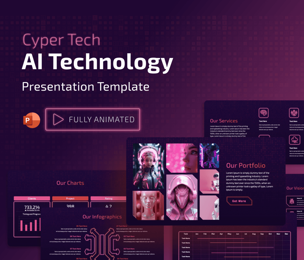 AI Technology - PowerPoint Presentation Template