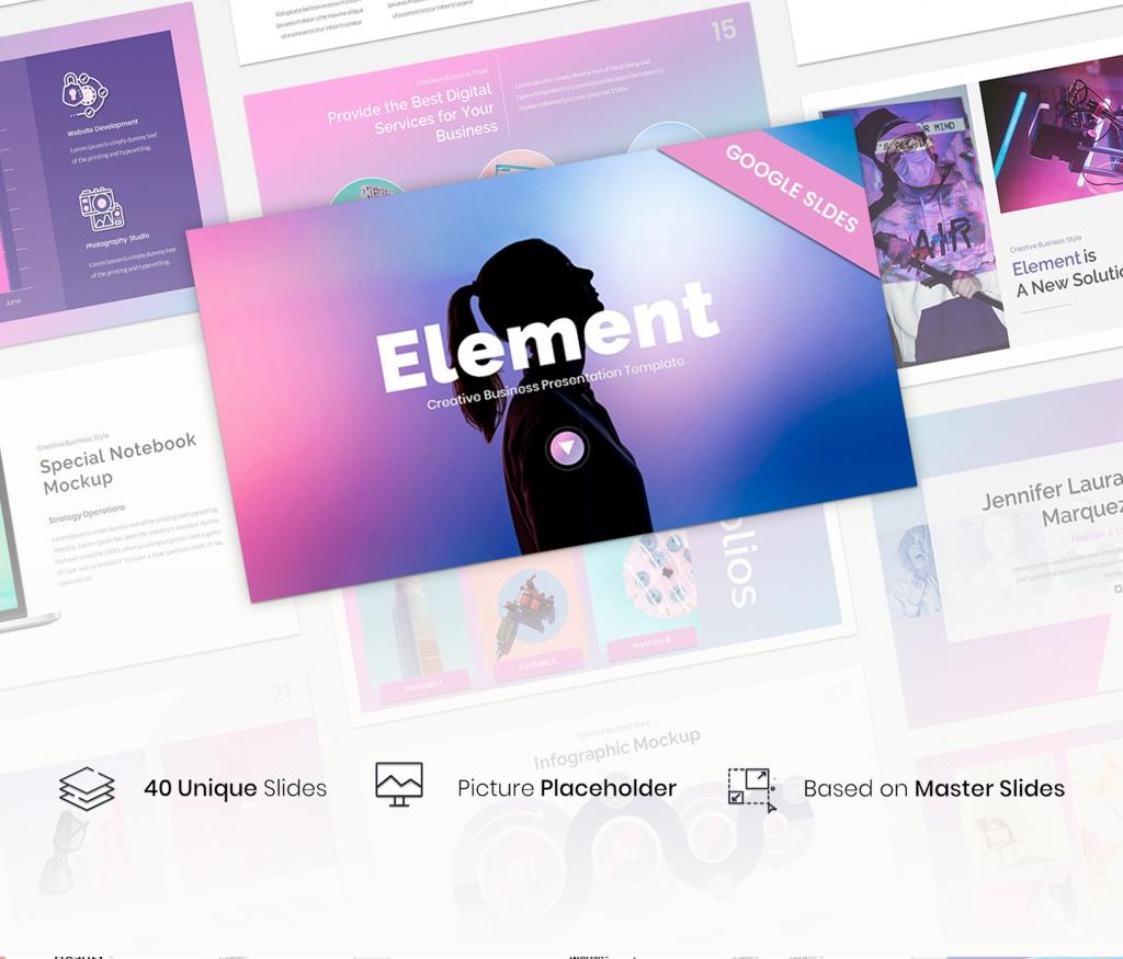 Element - Creative Business Google Slides Presentation