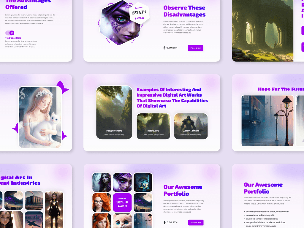 Di-Art AI Digital Art PowerPoint Template