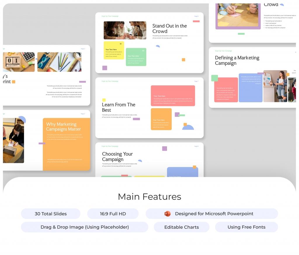 Hype Up Your Campaign PowerPoint Presentation