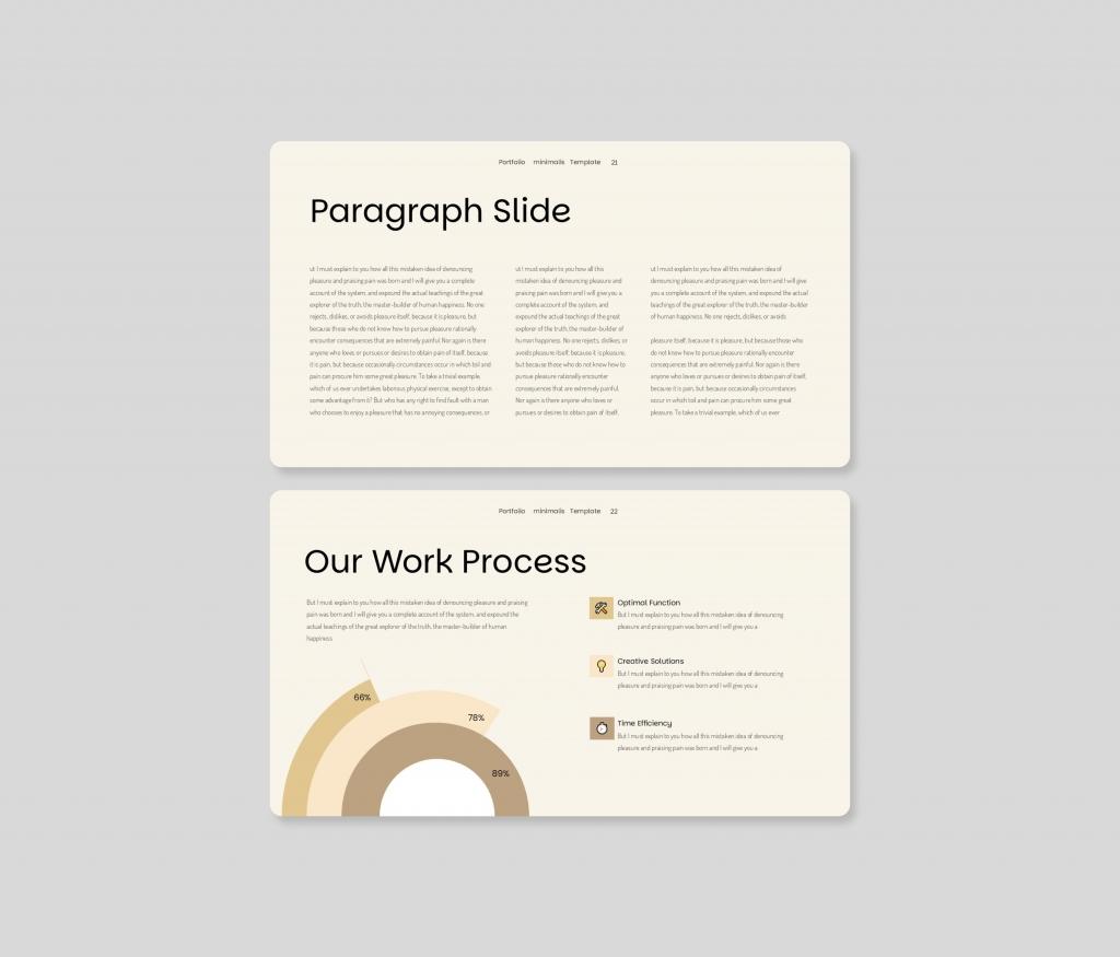 Design Portfolio PowerPoint Presentation Template