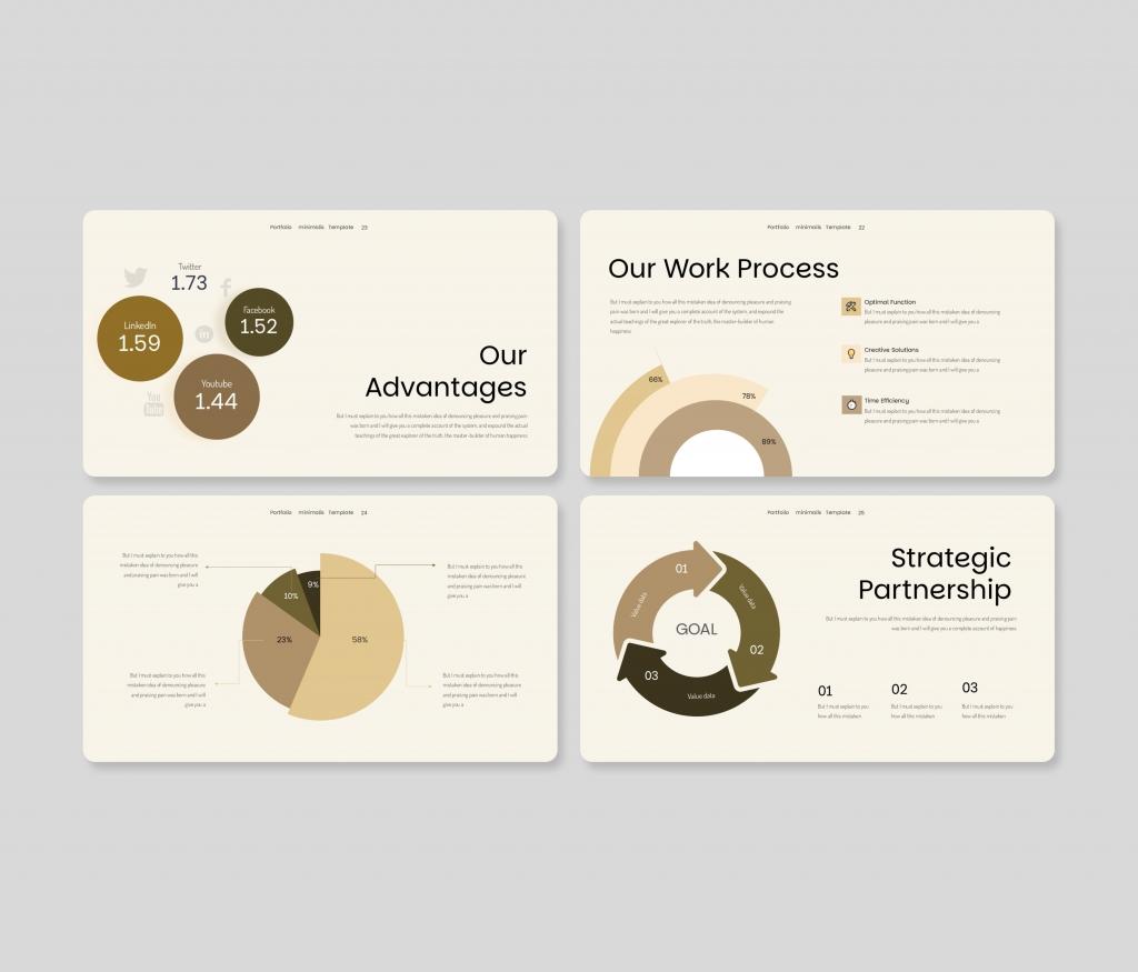Design Portfolio PowerPoint Presentation Template