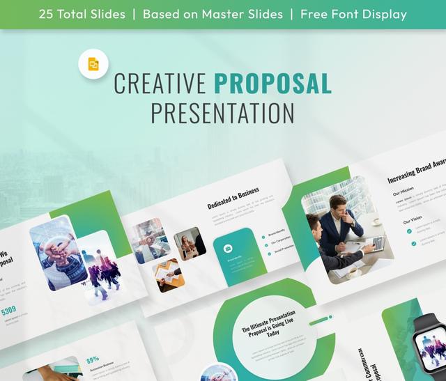 Provance- Creative Proposal Google Slides Template