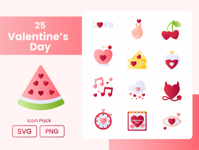 25 Valentine’s Day Icons