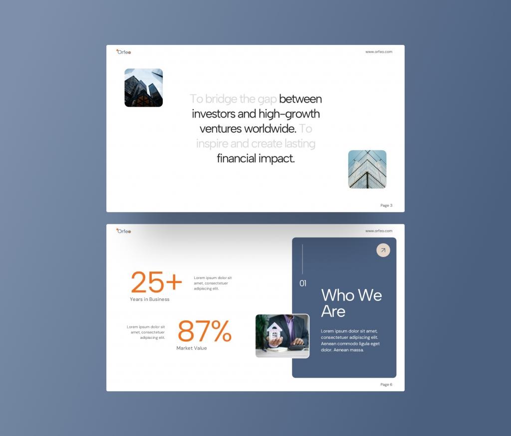 Orfeo- Investor Pitch deck PowerPoint Presentation