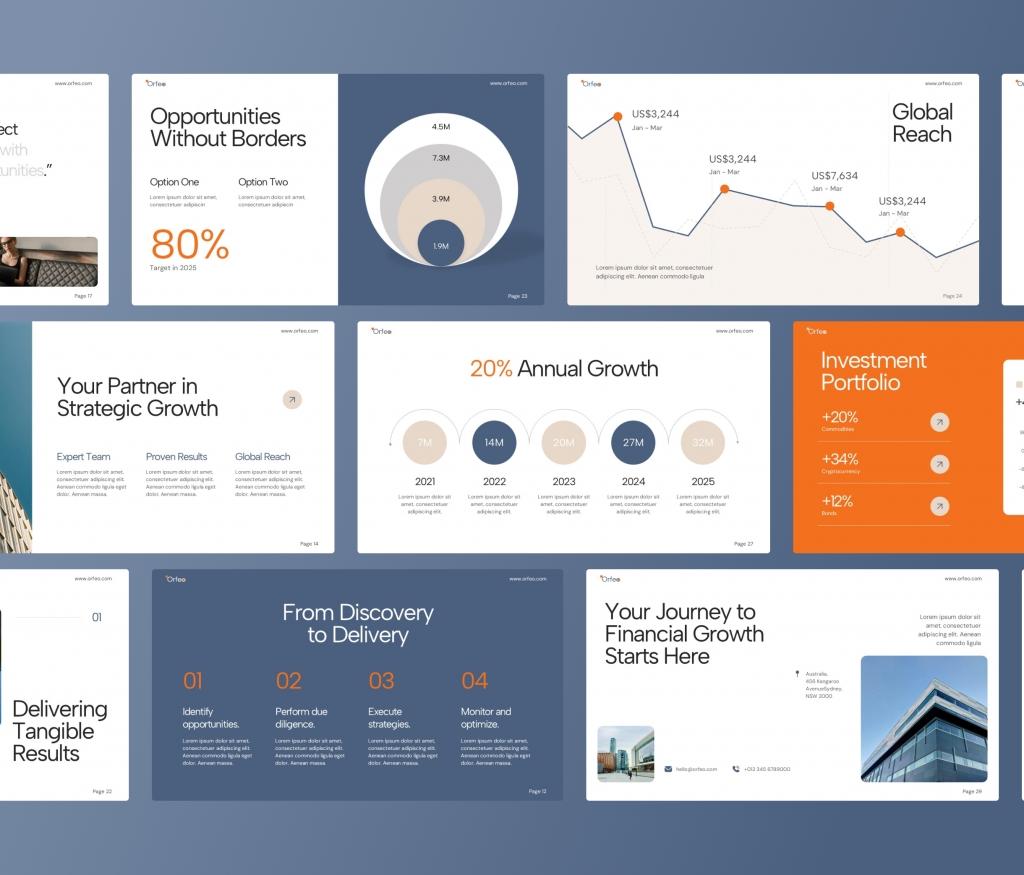Orfeo- Investor Pitch deck PowerPoint Presentation