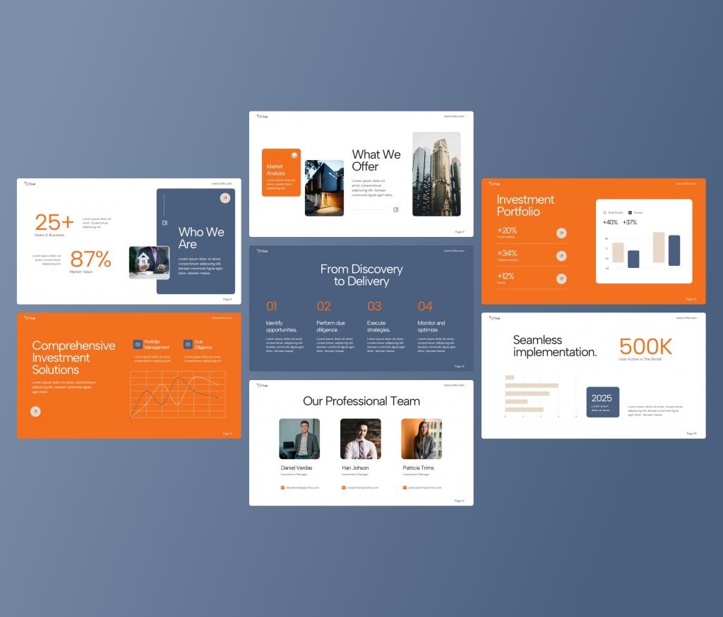 Orfeo- Investor Pitch deck PowerPoint Presentation