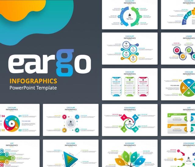 Eargo 4 – Infographics PowerPoint Template