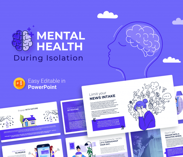Mental Health During Isolation PowerPoint Presentation