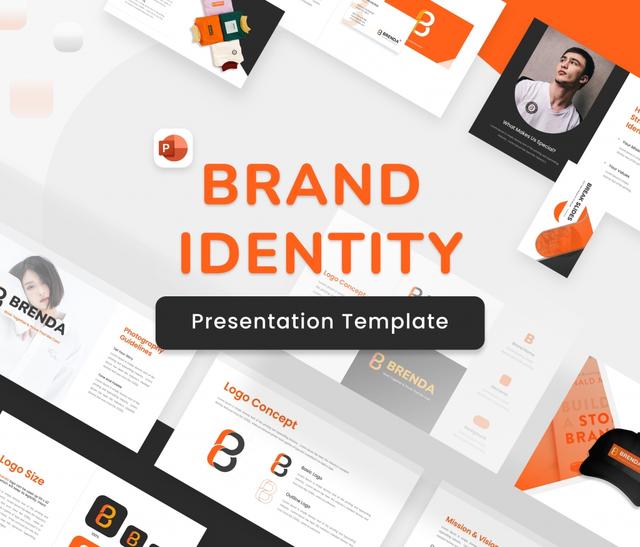 Brenda-Brand Identity Template(PowerPoint)